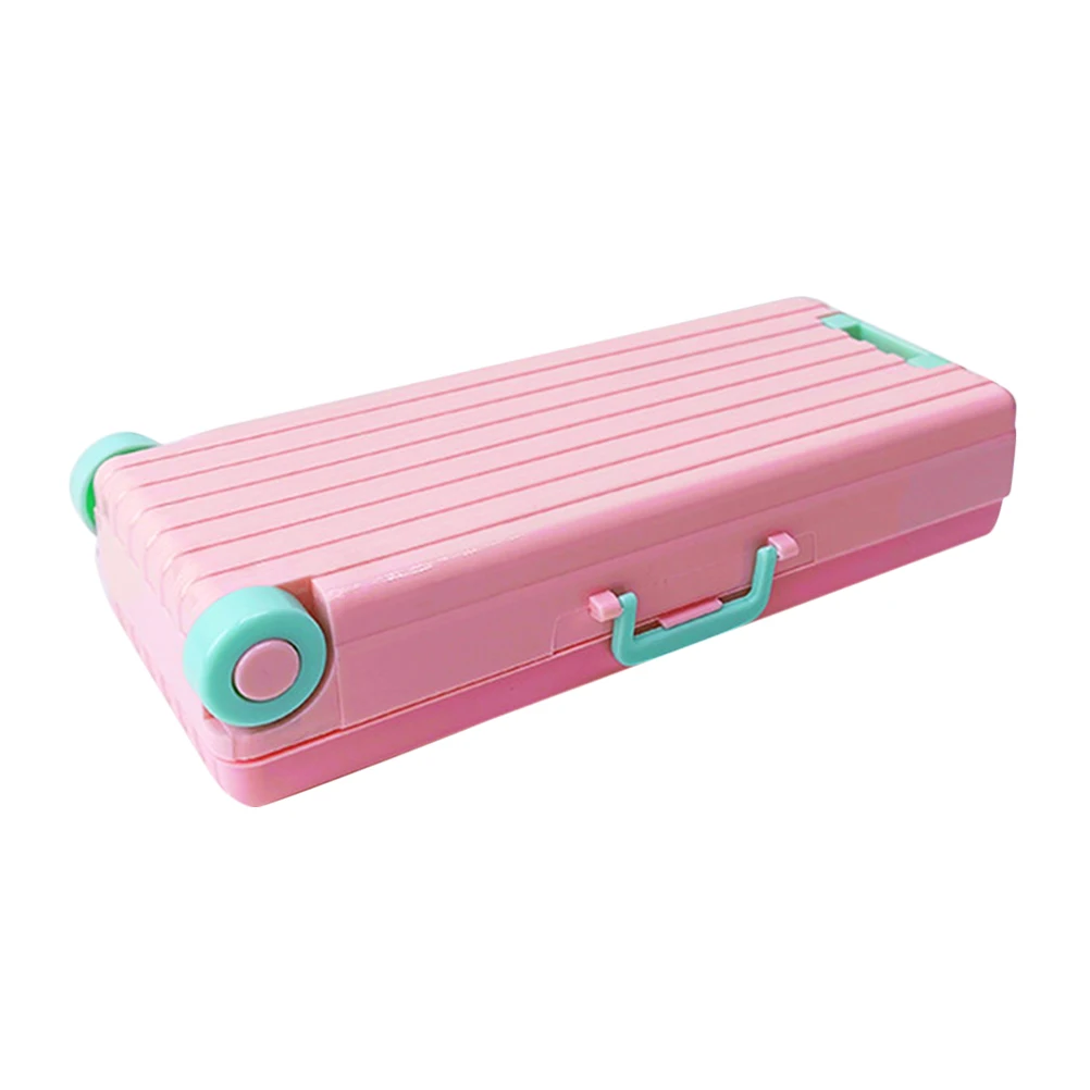 Pink Pencil Stationery Box Plastic Boxes for Kids Students Pencil Storage Pen Case Lightweight Compact Desk ganizer Creative
Pink Pencil Stationery Box Plastic Boxes for Kids Students Pencil Storage Pen Case Lightweight Compact Desk ganizer Creative