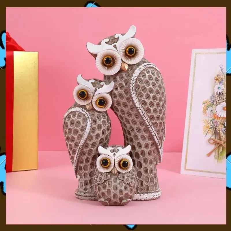 Promotion! Owl Decorative Statue Sculpture Shelf Decor Figurine Cute Family Of Three Owl Figurines Resin Bird Sculptures Owl Dec
Promotion! Owl Decorative Statue Sculpture Shelf Decor Figurine Cute Family Of Three Owl Figurines Resin Bird Sculptures Owl Dec