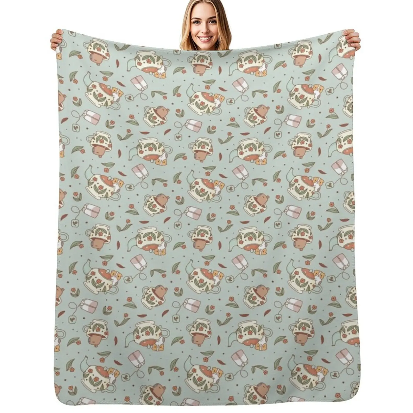 Guinea pig and capybara Tea Party Pattern, Bubu and Moonch Throw Blanket manga Custom Soft Plush Plaid Quilt Blankets
Guinea pig and capybara Tea Party Pattern, Bubu and Moonch Throw Blanket manga Custom Soft Plush Plaid Quilt Blankets