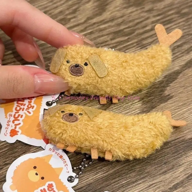 85AE Lovely Tempura Dumplings Stuffed Chain, Doll Plush Toy Keychain, Holder Bag Pendant Party Favor Gift
85AE Lovely Tempura Dumplings Stuffed Chain, Doll Plush Toy Keychain, Holder Bag Pendant Party Favor Gift