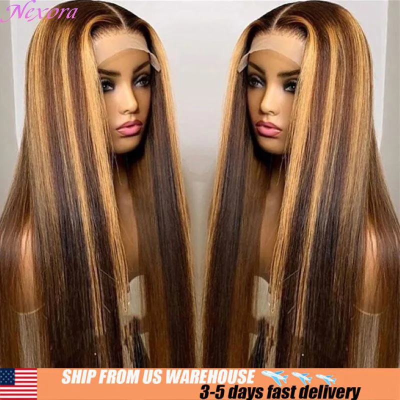 Nexora P4/27 Highlight Wig Человеческие волосы 13x6 Hd Кружевной фронтальный парик Человеческие волосы Прямые парики 200% Плотность 13x4 Highlight Ombre
Nexora P4/27 Highlight Wig Человеческие волосы 13x6 Hd Кружевной фронтальный парик Человеческие волосы Прямые парики 200% Плотность 13x4 Highlight Ombre