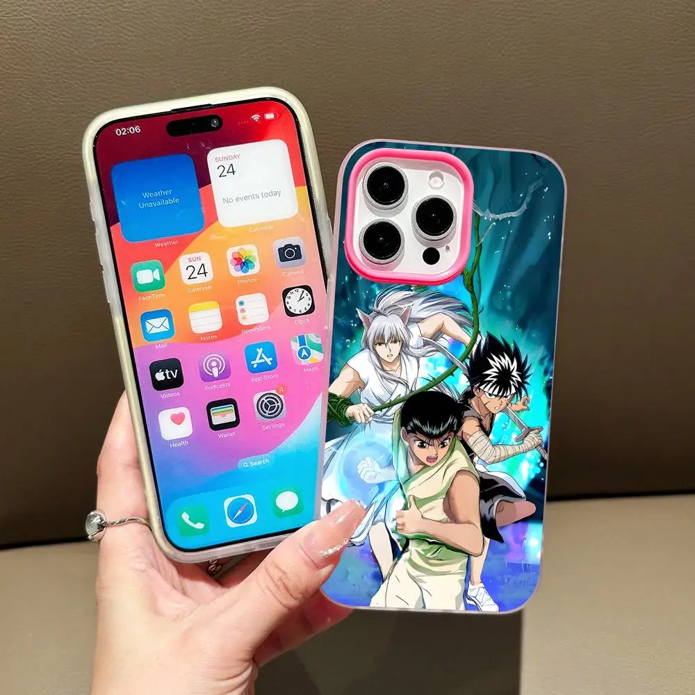 Anime Yu Yu Hakusho Phone Case for iPhone 17 16 15 14 13 12 11 Air Pro Max Plus Jelly Dual Layer Rose Red Cover
Anime Yu Yu Hakusho Phone Case for iPhone 17 16 15 14 13 12 11 Air Pro Max Plus Jelly Dual Layer Rose Red Cover