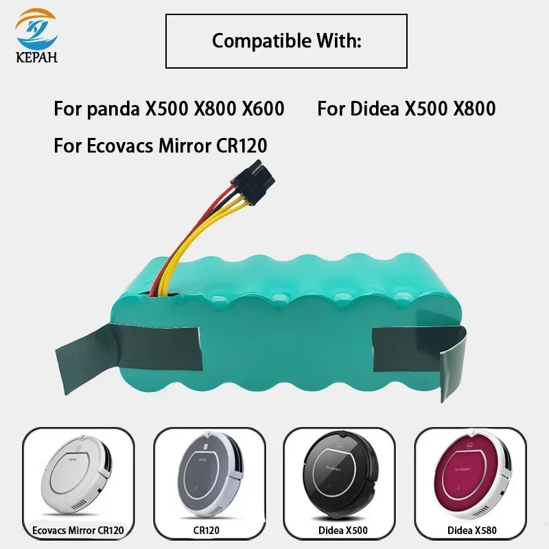 Для Panda X500 для Kitfort KT504/Haier T322 T321 T320 T325 для Dibea X580 X900 для Ecovacs Mirror CR120 аккумулятор для пылесоса
Для Panda X500 для Kitfort KT504/Haier T322 T321 T320 T325 для Dibea X580 X900 для Ecovacs Mirror CR120 аккумулятор для пылесоса