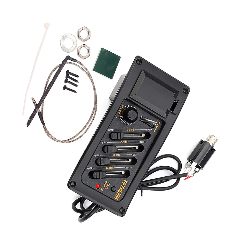 1Set Guitar Pickup Preamp System Pickup for Acoustic Electric Guitar Clear Sound Replacement Parts Durable Replacement Pick Up
1Set Guitar Pickup Preamp System Pickup for Acoustic Electric Guitar Clear Sound Replacement Parts Durable Replacement Pick Up