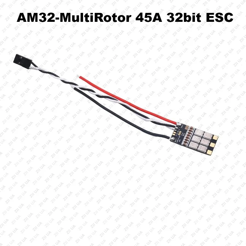 AM32-MultiRotor 45A 32bit ESC Support 3-6S Brushless Motor Support DShot300 600 PWM FPV F4 722 Flight Control
AM32-MultiRotor 45A 32bit ESC Support 3-6S Brushless Motor Support DShot300 600 PWM FPV F4 722 Flight Control