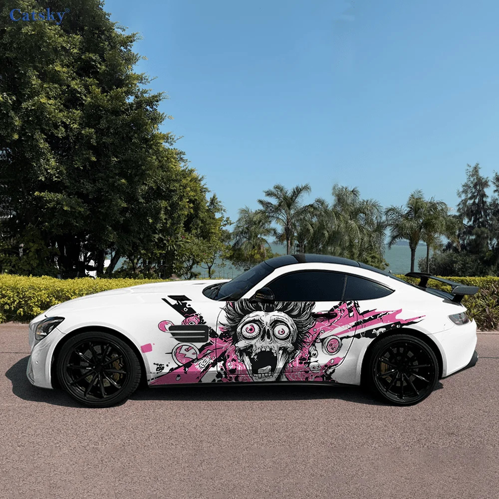 Skull Shock Colorful Splash Car Vinyl Wraps Decal Self-adhesive PVC Sticker Suitable for Trucks SUV Decor Auto Accessories Gift
Skull Shock Colorful Splash Car Vinyl Wraps Decal Self-adhesive PVC Sticker Suitable for Trucks SUV Decor Auto Accessories Gift