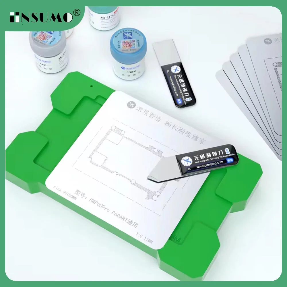 Mijing M22 M21 Unverisal Magnetic BGA Reablling Stencil Base for Mobile Phone IC Repair BGA Ball Planting Repair Platform Tool
Mijing M22 M21 Unverisal Magnetic BGA Reablling Stencil Base for Mobile Phone IC Repair BGA Ball Planting Repair Platform Tool