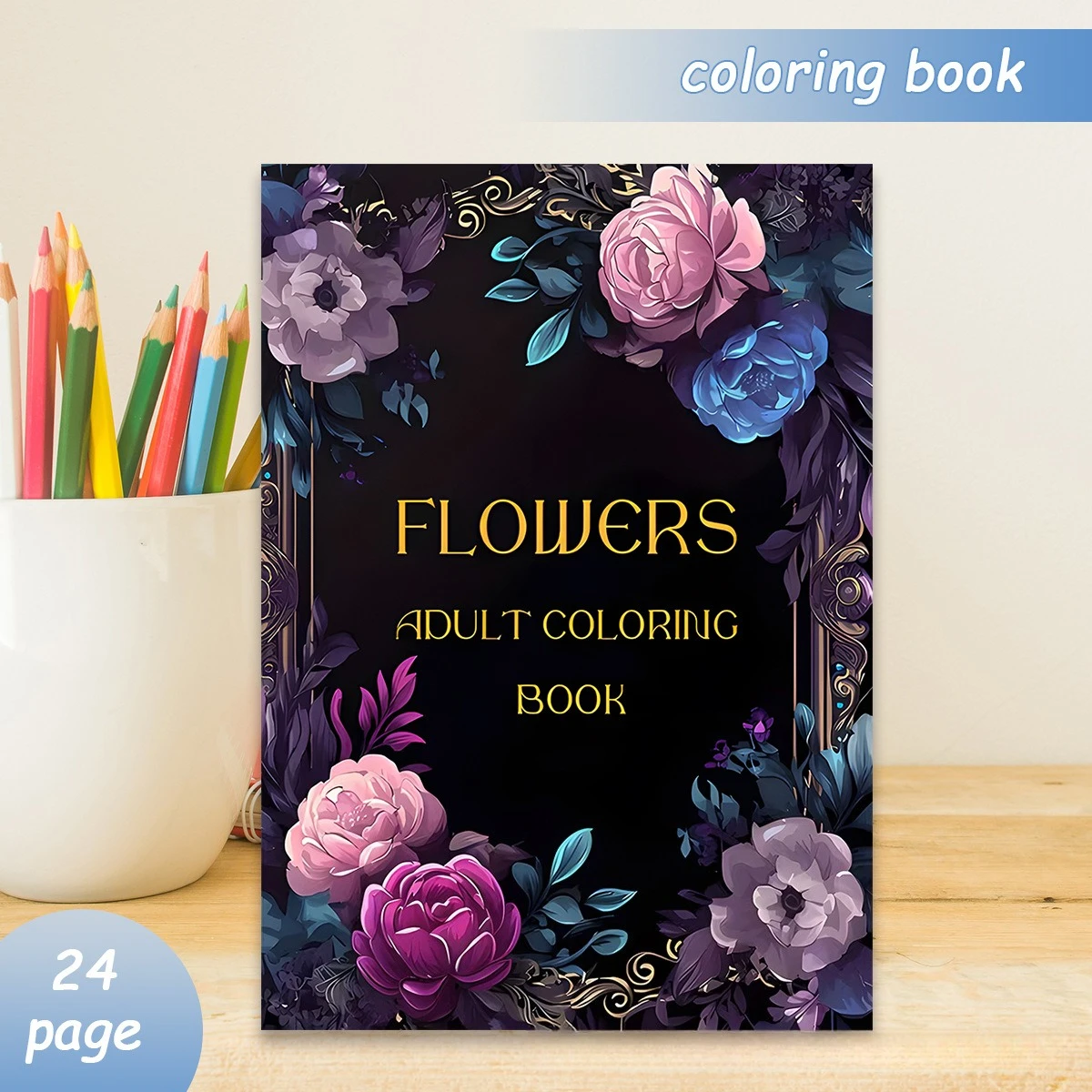 Adult Flower Coloring Book 24 Pages Botanical Garden Scenes Relaxing Art Therapy Mindfulness Nature Gift
Adult Flower Coloring Book 24 Pages Botanical Garden Scenes Relaxing Art Therapy Mindfulness Nature Gift