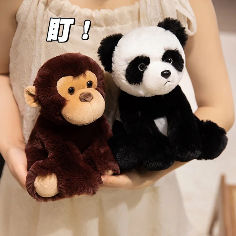 New 23CM Cartoon Panda Raccoon Frog Fox Plush Toys Lovely Monkey Giraffe Tiger Plushie Doll Cute Finger Toy Birthday Gift
New 23CM Cartoon Panda Raccoon Frog Fox Plush Toys Lovely Monkey Giraffe Tiger Plushie Doll Cute Finger Toy Birthday Gift