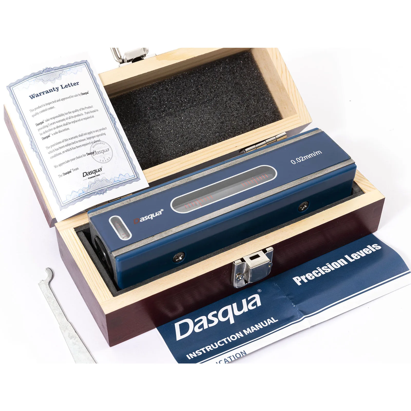 Dasqua High Precision 150mm 200mm 250mm 300mm Master Mechanical Bar Level Meter Mechanic Spirit Level Instrument Measurement
Dasqua High Precision 150mm 200mm 250mm 300mm Master Mechanical Bar Level Meter Mechanic Spirit Level Instrument Measurement