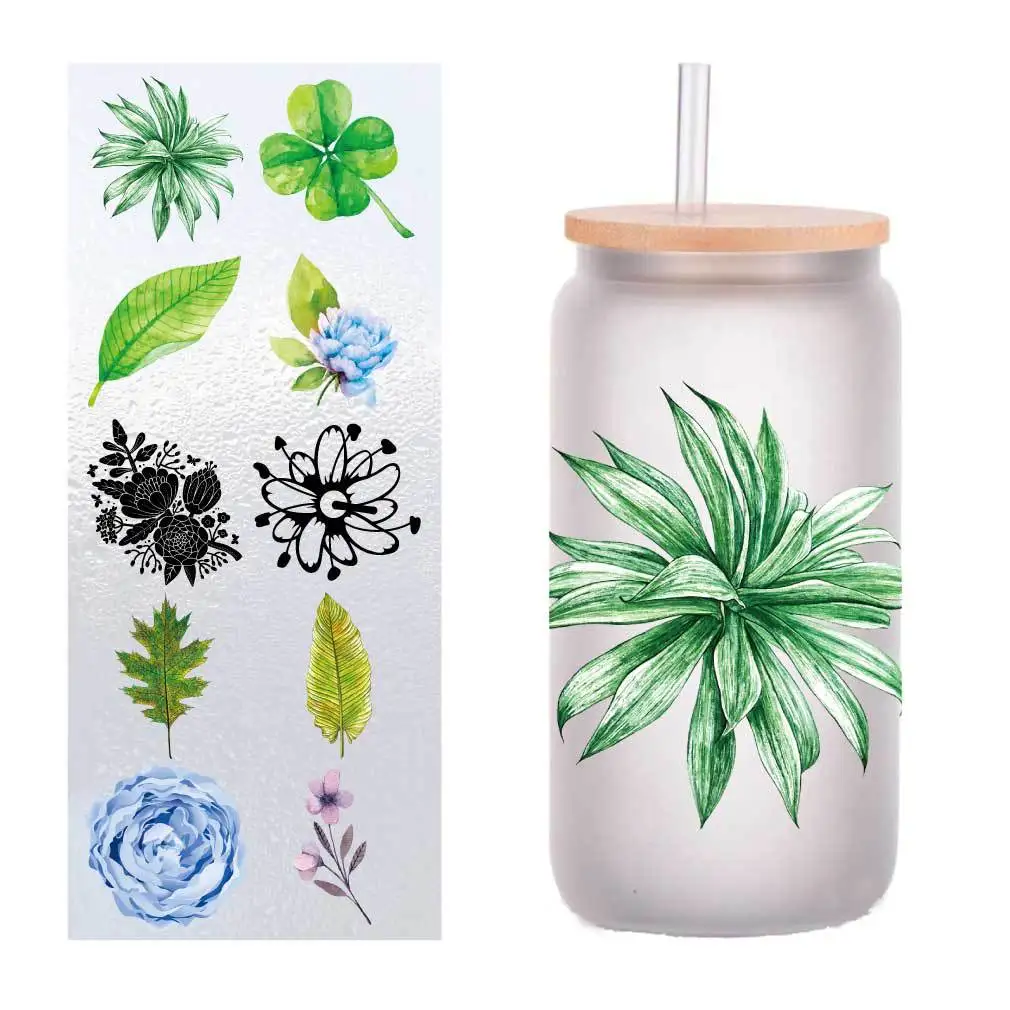 10/Pack cartoon fresh plant flowers UV transfer stickers Crystal label Cup stickers customized four inches
10/Pack cartoon fresh plant flowers UV transfer stickers Crystal label Cup stickers customized four inches