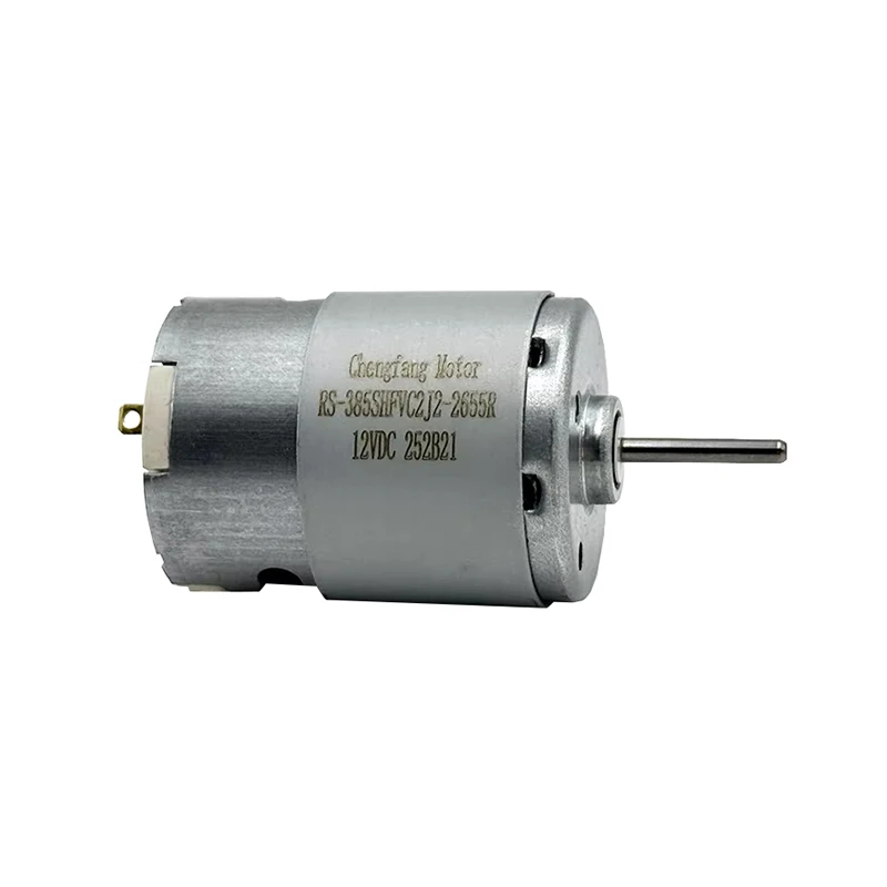 RS-385SH-2655 Mini 385 Motor DC 6V 9V 12V 11000RPM High Speed Micro 28mm Carbon Brush Motor DIY Hobby Toy Model Sweeper
RS-385SH-2655 Mini 385 Motor DC 6V 9V 12V 11000RPM High Speed Micro 28mm Carbon Brush Motor DIY Hobby Toy Model Sweeper