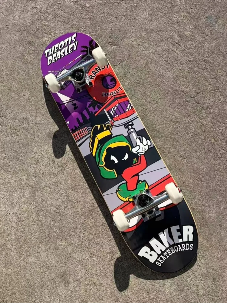 Brand Discount Baker Skateboard 8 in Street Skateboard Reinforced Maple Deck Skateboard Adult Skateboard Double Kick Skateboard
Brand Discount Baker Skateboard 8 in Street Skateboard Reinforced Maple Deck Skateboard Adult Skateboard Double Kick Skateboard