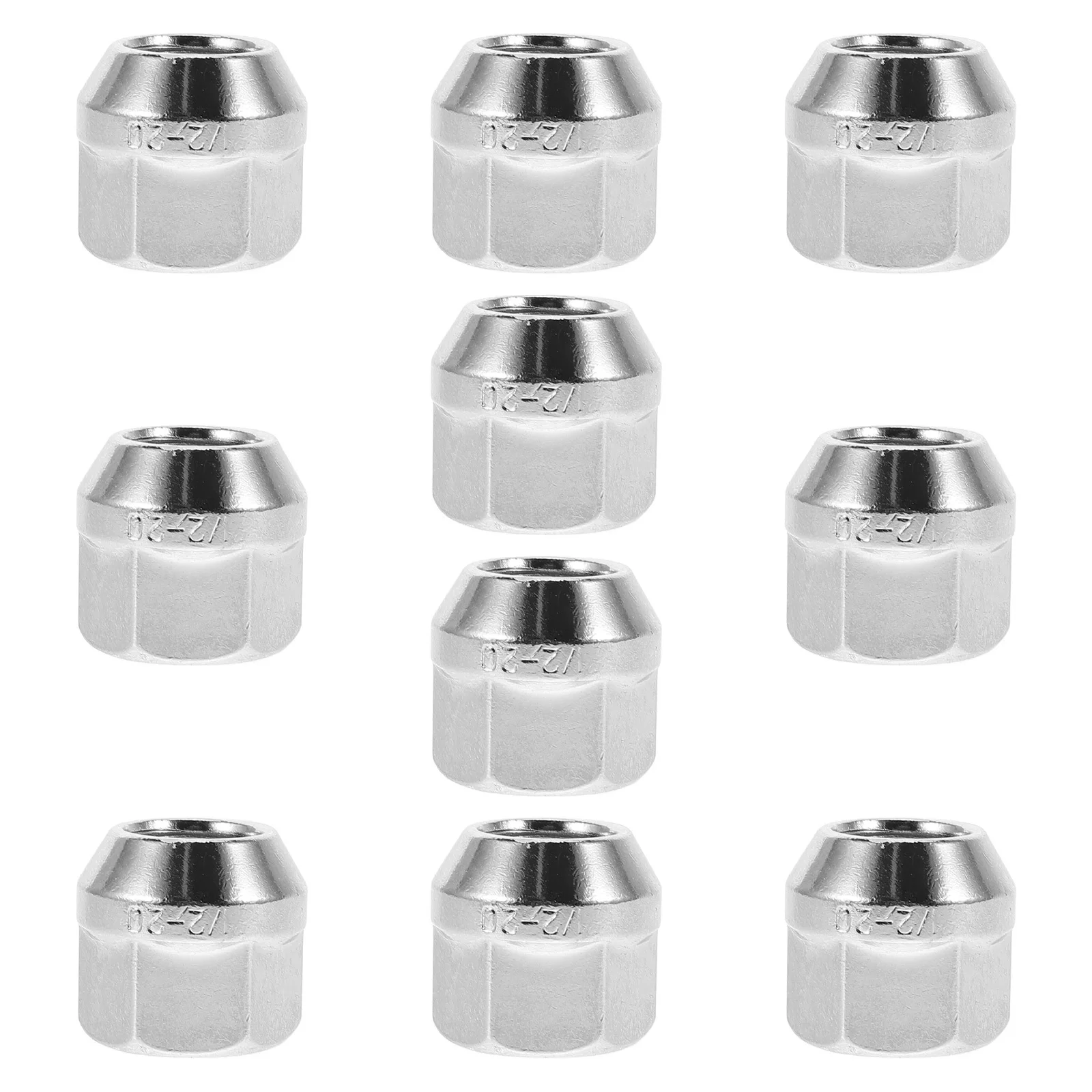 10Pcs Wheel Lug Nuts Chrome Small Diameter Acorn Bulge Open End Thread Lug Nut Set Wheels Accessories Parts Secure Fixation
10Pcs Wheel Lug Nuts Chrome Small Diameter Acorn Bulge Open End Thread Lug Nut Set Wheels Accessories Parts Secure Fixation