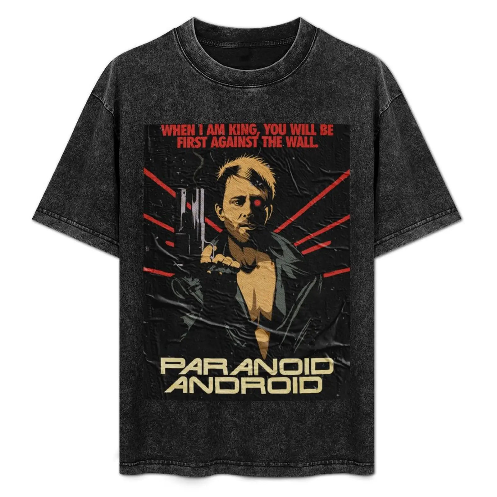 Paranoid T-Shirt Large Size Casual Short Sleeve Top
Paranoid T-Shirt Large Size Casual Short Sleeve Top