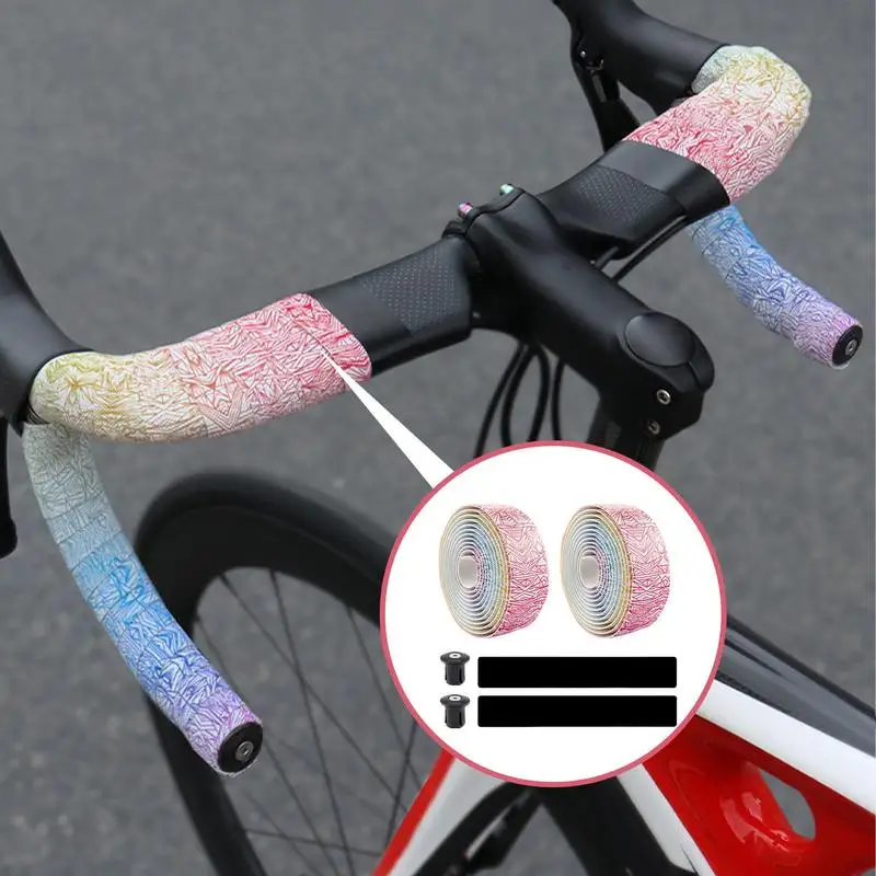 Cycling Bar Tape Super Soft Handlebar Tape For Road Bike Soft Geometric Pattern Handle Wrap Adhesive Cycle Accessories For
Cycling Bar Tape Super Soft Handlebar Tape For Road Bike Soft Geometric Pattern Handle Wrap Adhesive Cycle Accessories For