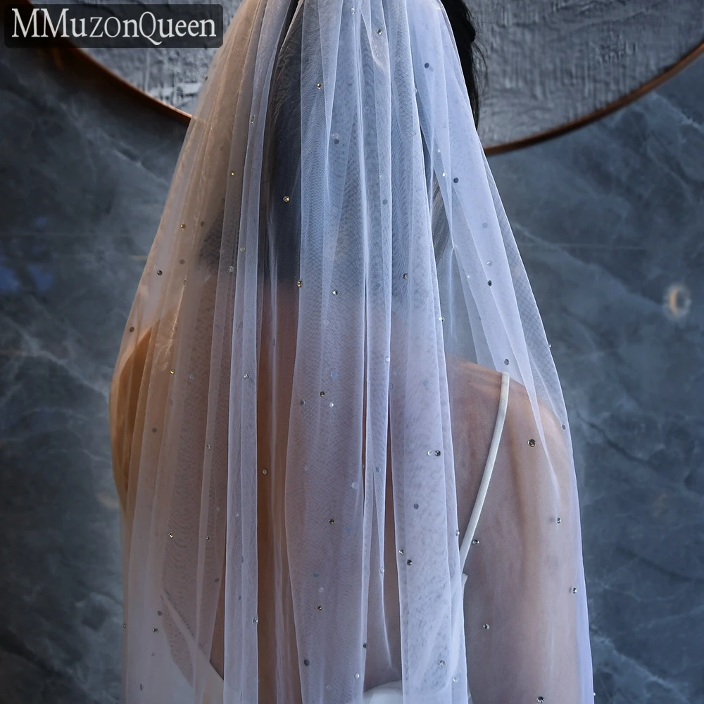 TOPQUEEN Фата со стразами Velo De Novias Белый Кремовый Белый Кончики пальцев с расческой Свадебные аксессуары Настраиваемый M34
TOPQUEEN Фата со стразами Velo De Novias Белый Кремовый Белый Кончики пальцев с расческой Свадебные аксессуары Настраиваемый M34