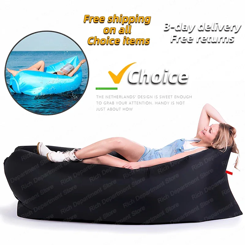 New Hot Outdoor Tik Yin Network Red Air Lazy Inflatable Sofa Bag Portable Camping Sofa Mattress Music Festival Concert Recliner
New Hot Outdoor Tik Yin Network Red Air Lazy Inflatable Sofa Bag Portable Camping Sofa Mattress Music Festival Concert Recliner