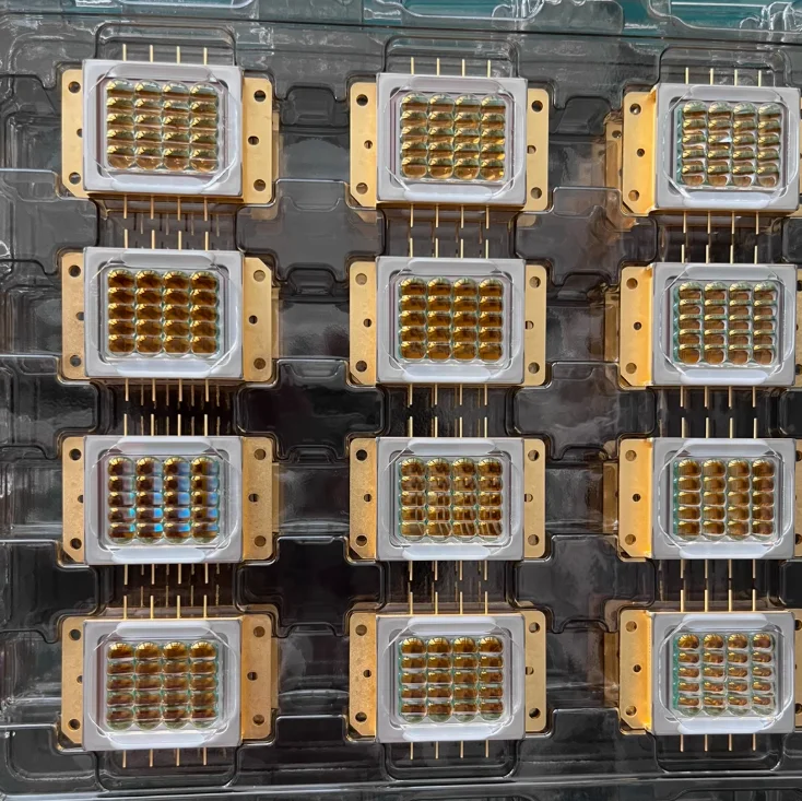 High Power Nichia Laser TV Blue Laser Module Array LD Chip Package NUBM3D 455nm 156W
High Power Nichia Laser TV Blue Laser Module Array LD Chip Package NUBM3D 455nm 156W