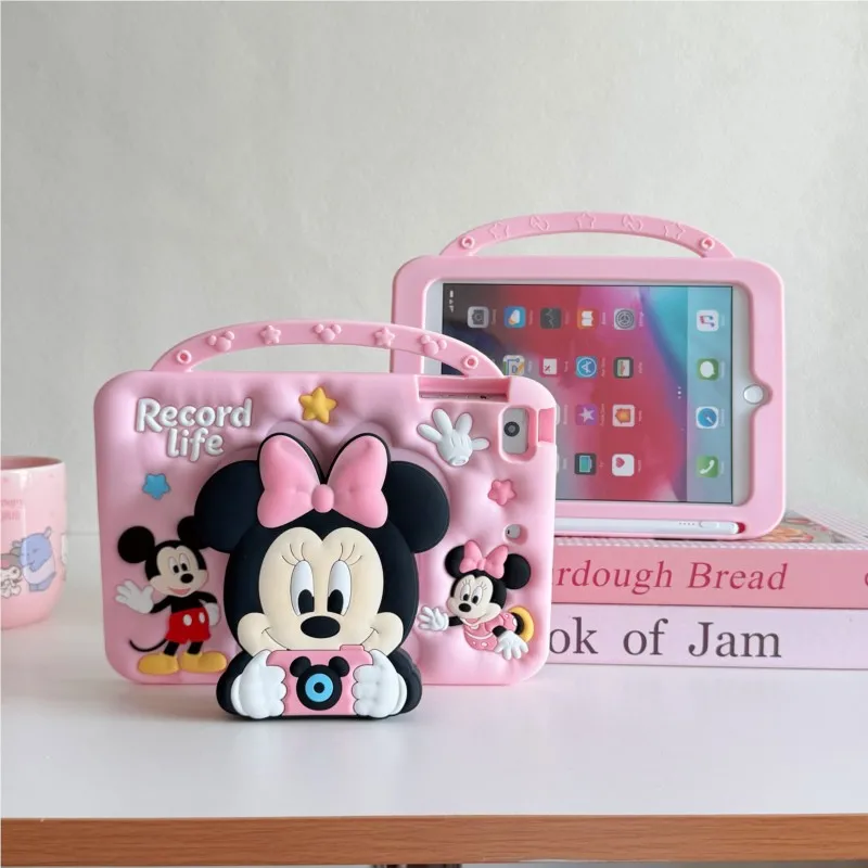 Minnie Mouse Kids Tablet Case Pink Silicone Shockproof for Samsung Tab A 8.0 A7 Lite A9 A11 8.7In A8 10.5 S6 Lite 10.4Inch Cover
Minnie Mouse Kids Tablet Case Pink Silicone Shockproof for Samsung Tab A 8.0 A7 Lite A9 A11 8.7In A8 10.5 S6 Lite 10.4Inch Cover