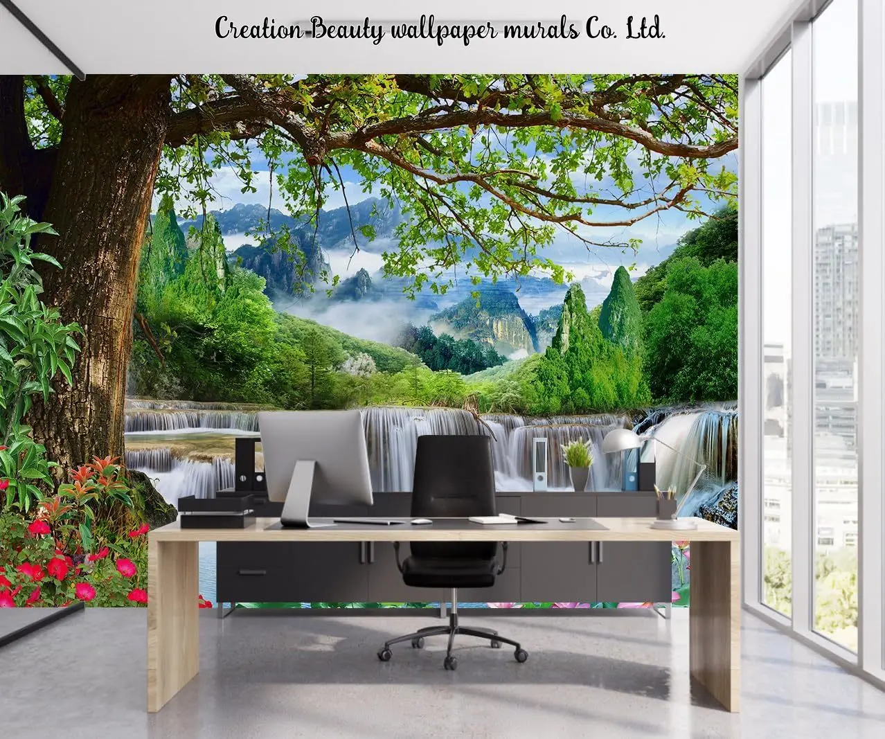 Waterfall Landscape Wallpaper Natural Scenery Mural for Living Room Office Background Wall Paper Study Wall Decor Papel Tapiz
Waterfall Landscape Wallpaper Natural Scenery Mural for Living Room Office Background Wall Paper Study Wall Decor Papel Tapiz