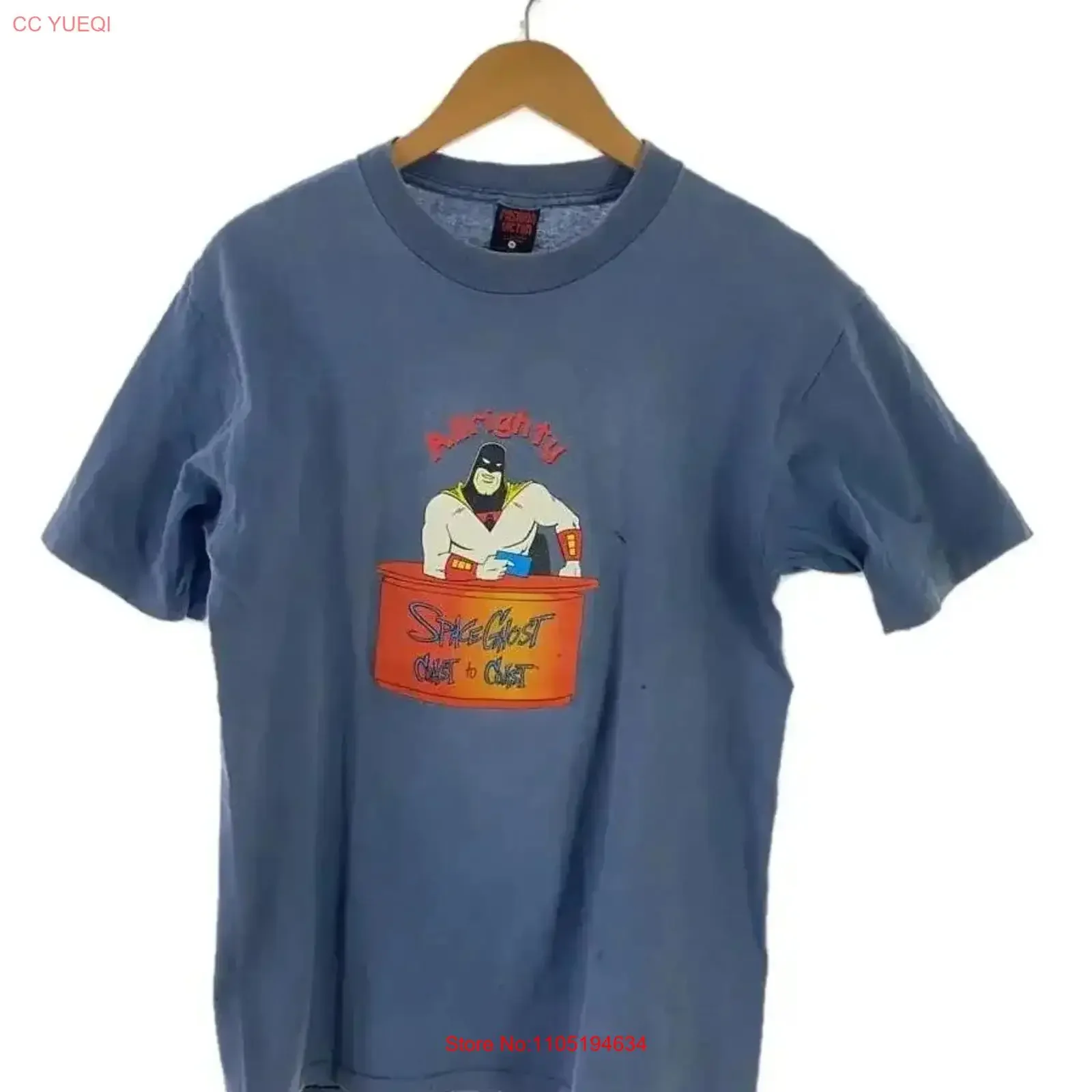 Винтажная футболка 90-х годов США FASHION VICTIM SPACE GHOST РАЗМЕР M BLU Стираная уличная одежда Удобная стильная винтажная стираная растянутая футболка
Винтажная футболка 90-х годов США FASHION VICTIM SPACE GHOST РАЗМЕР M BLU Стираная уличная одежда Удобная стильная винтажная стираная растянутая футболка