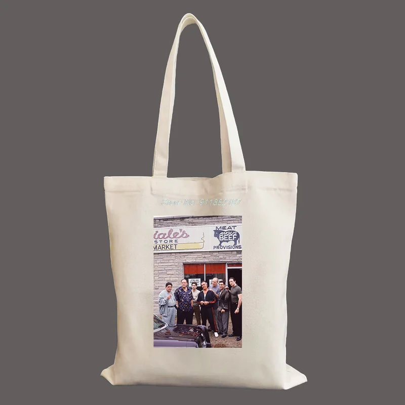The Sopranos Mafia New York Fashion Graphic Tote Bag Reusable Cloth Bags To Customize Flower Shoulder Women Canvas Shopping Bag
The Sopranos Mafia New York Fashion Graphic Tote Bag Reusable Cloth Bags To Customize Flower Shoulder Women Canvas Shopping Bag