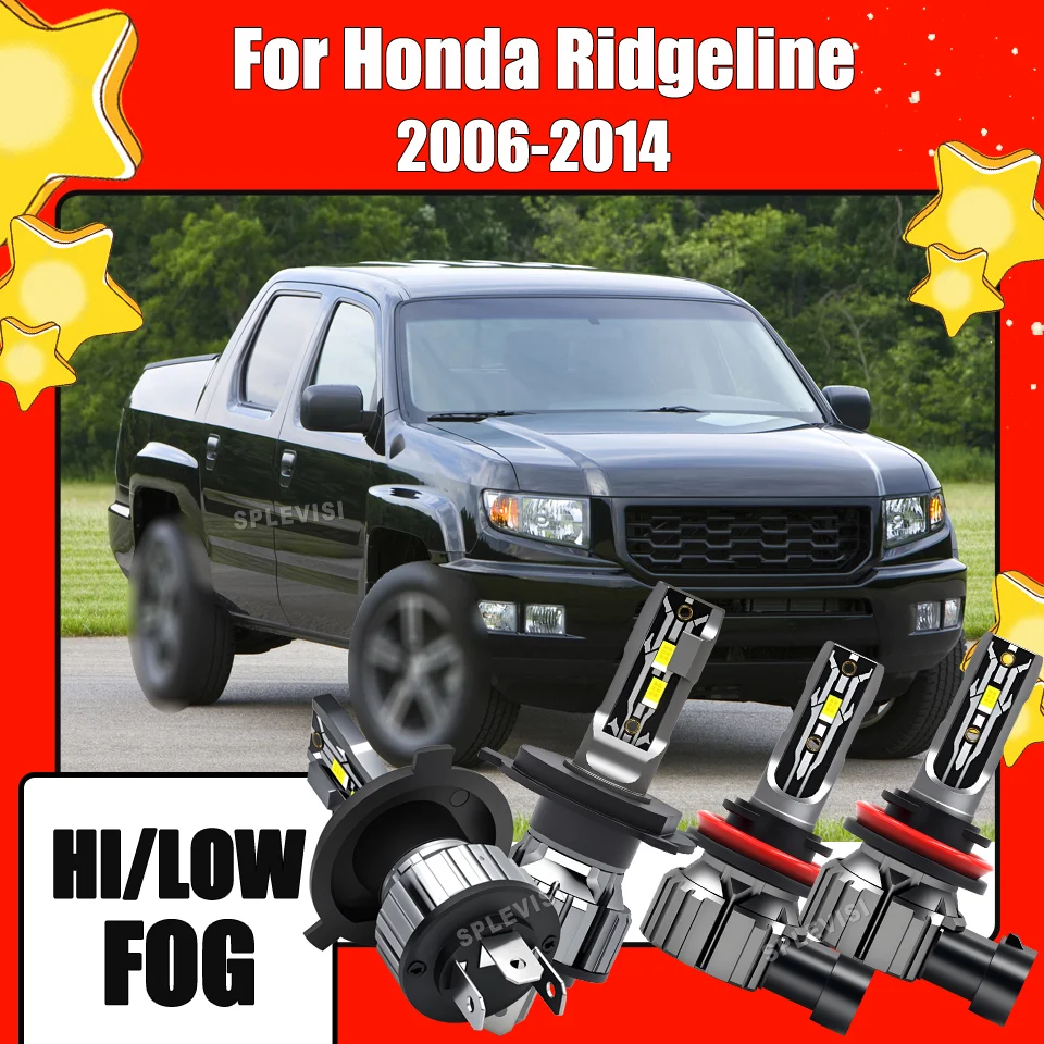 All-Season Weatherproof LED Headlight Foglight Upgrade Bundle For Honda Ridgeline 2006 2007 2008 2009 2010 2011 2012 2013 2014
All-Season Weatherproof LED Headlight Foglight Upgrade Bundle For Honda Ridgeline 2006 2007 2008 2009 2010 2011 2012 2013 2014
