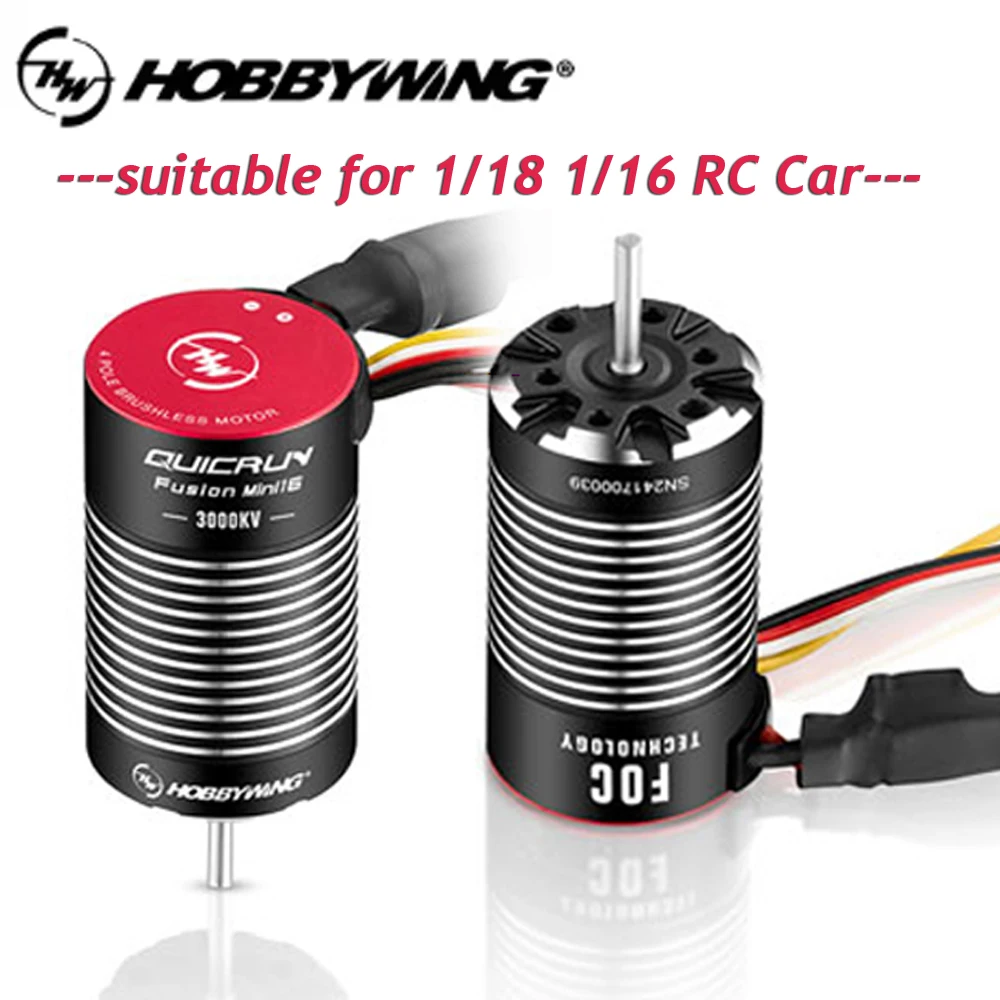 Hobbywing QuicRun Fusion 2-в-1 Mini16 30A 3000KV Бесщеточный двигатель ESC встроенный для 1/16 1/18 дистанционного управления RC гусеничный автомобиль
Hobbywing QuicRun Fusion 2-в-1 Mini16 30A 3000KV Бесщеточный двигатель ESC встроенный для 1/16 1/18 дистанционного управления RC гусеничный автомобиль