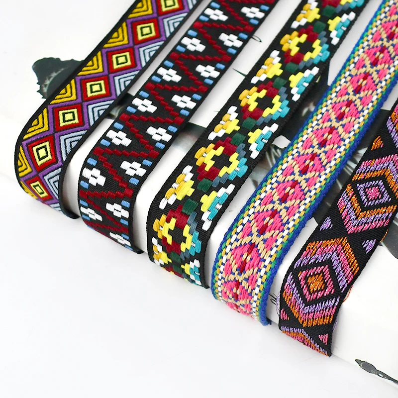 8Meters Meetee 22/25mm Jacquard Ethnic Webbing Tape Bias Binding Band Sewing Bag Ribbon Hat Decorative Lace Garment Accessories
8Meters Meetee 22/25mm Jacquard Ethnic Webbing Tape Bias Binding Band Sewing Bag Ribbon Hat Decorative Lace Garment Accessories