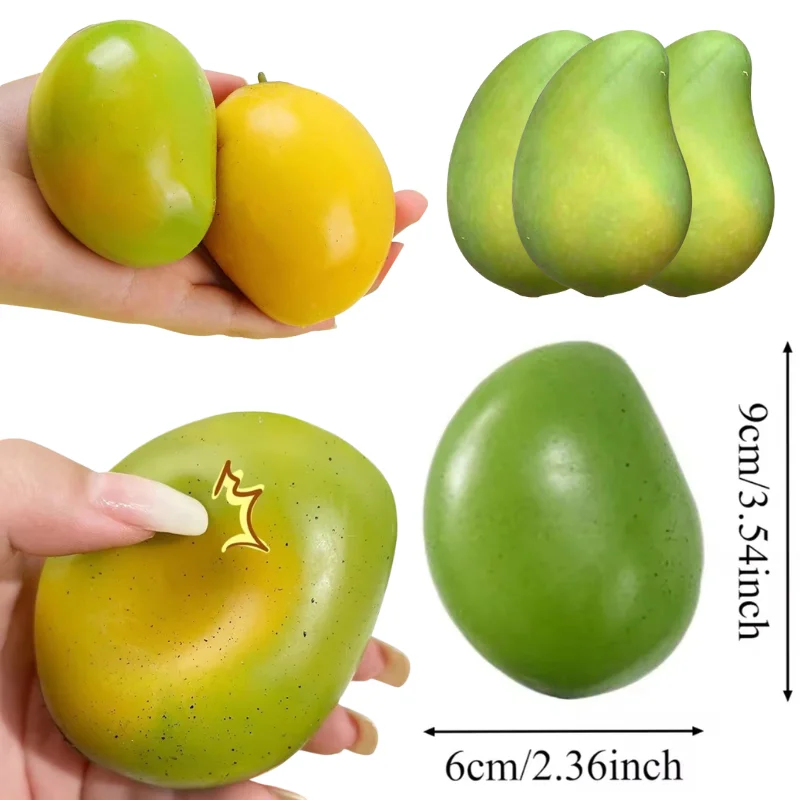 Mango Stress Ball Soft Sensory Fidget Toy Squeeze Ball Round Blocks Filled ASMR Anti Stress Toys for Adults Blind Box
Mango Stress Ball Soft Sensory Fidget Toy Squeeze Ball Round Blocks Filled ASMR Anti Stress Toys for Adults Blind Box