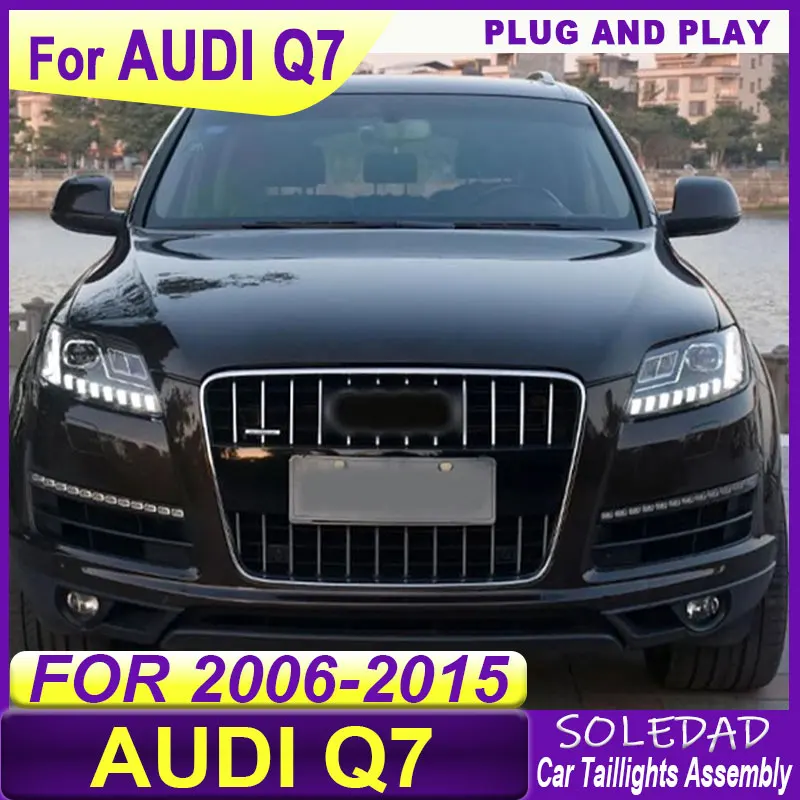 Car Head Lamp for AUDI Q7 LED Headlight 2006-2015 Headlights Q7 DRL Turn Signal High Beam Angel Eye Projector Lens
Car Head Lamp for AUDI Q7 LED Headlight 2006-2015 Headlights Q7 DRL Turn Signal High Beam Angel Eye Projector Lens