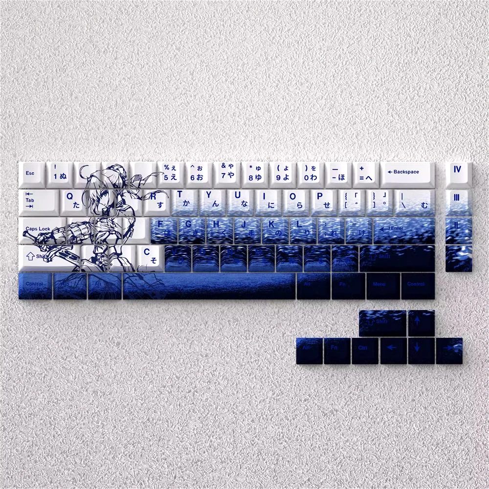 GEFENSI Saber Secondary Key Cap Set Cherry PBT Engraved 73-key Personalized Key Cap For Mechanical Keyboards 61/64/68
GEFENSI Saber Secondary Key Cap Set Cherry PBT Engraved 73-key Personalized Key Cap For Mechanical Keyboards 61/64/68