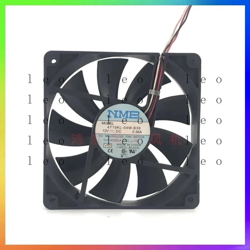 1PCS NMB 4710KL-04W-B39 12025 DC 12V 0.36A 12cm 3-wire cooling fan
1PCS NMB 4710KL-04W-B39 12025 DC 12V 0.36A 12cm 3-wire cooling fan