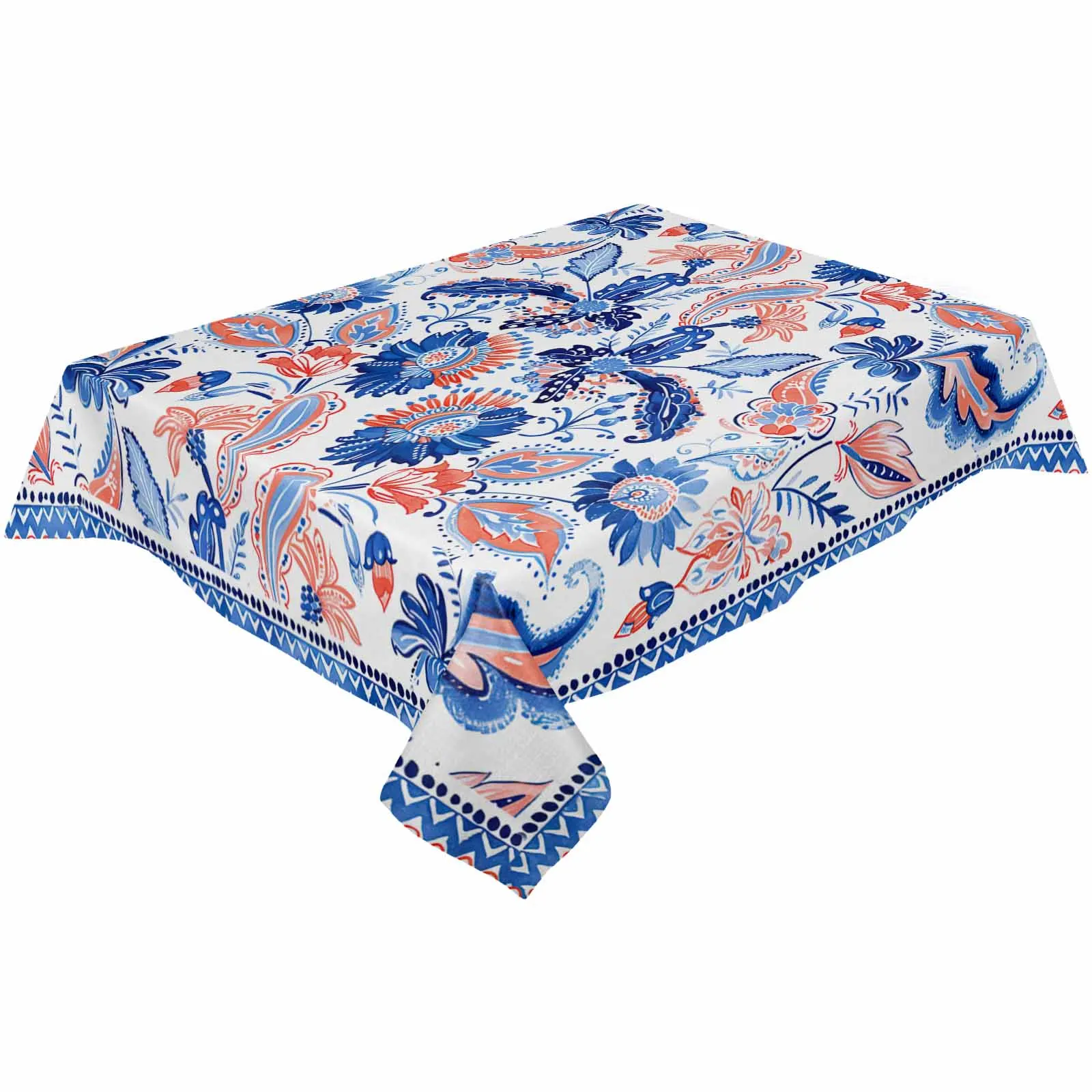 Ethnic Paisley Floral Flower Tablecloth Holiday Dining Table Decor Table Cover Rectangular Wedding Decoration Tablecloth
Ethnic Paisley Floral Flower Tablecloth Holiday Dining Table Decor Table Cover Rectangular Wedding Decoration Tablecloth