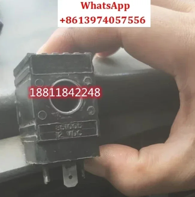Solenoid valve 851005 coil 851020 12VDC 24VDC Zhonglian three 851008
Solenoid valve 851005 coil 851020 12VDC 24VDC Zhonglian three 851008