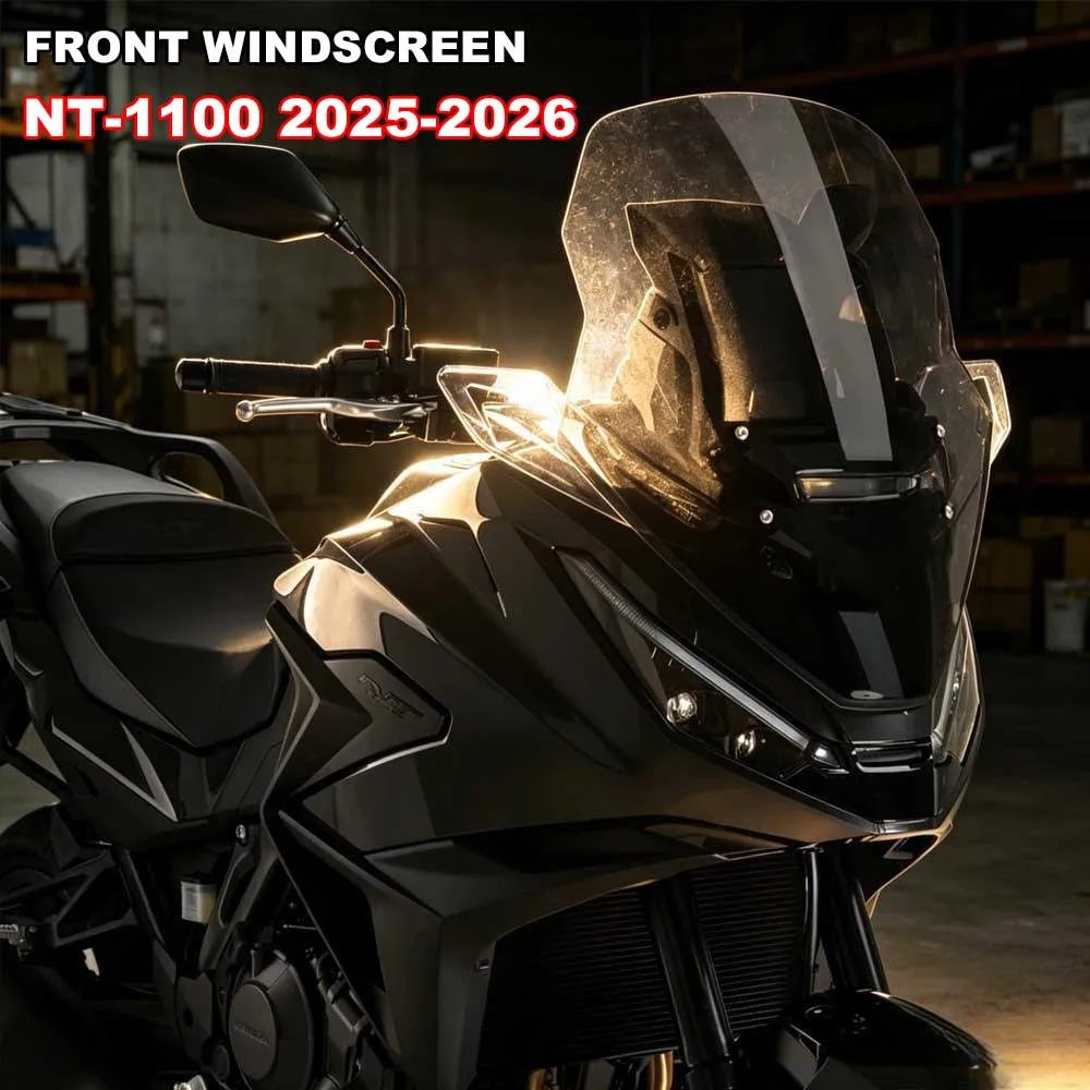 NT-1100 Motorcycle Front Windscreen Windshield Wind Deflector Fairing Accessories For Honda NT1100 NT 1100 2025-2026
NT-1100 Motorcycle Front Windscreen Windshield Wind Deflector Fairing Accessories For Honda NT1100 NT 1100 2025-2026