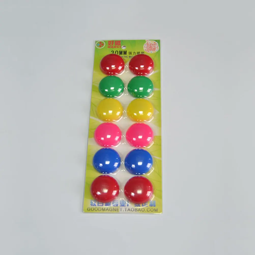 12pcs Magnetic Whiteboard Pins Hold Bright Color Office Classroom Use Round Button Magnets For Notes Papers Holder Decor
12pcs Magnetic Whiteboard Pins Hold Bright Color Office Classroom Use Round Button Magnets For Notes Papers Holder Decor