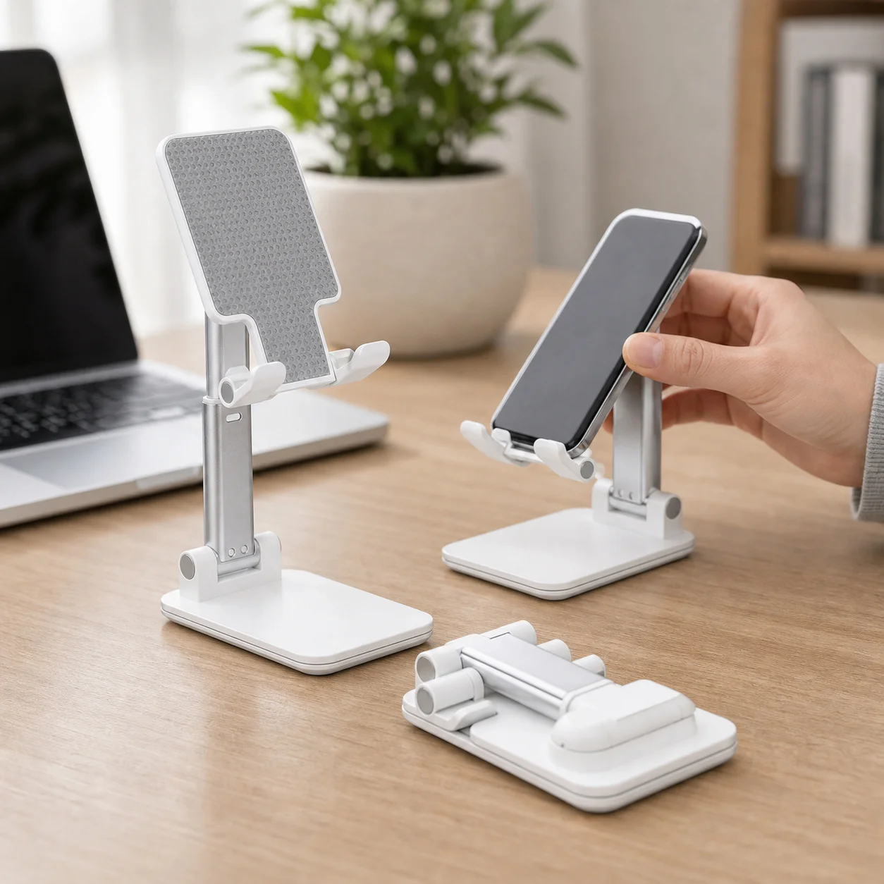 2025 Latest, Double Folding Phone Holder, Fully Adjustable Desktop Phone Holder For 16 15 14 13 12 11 Pro Xs Xs Max Xr X
2025 Latest, Double Folding Phone Holder, Fully Adjustable Desktop Phone Holder For 16 15 14 13 12 11 Pro Xs Xs Max Xr X