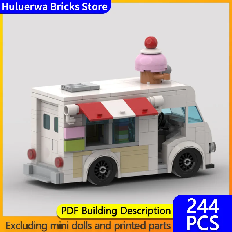 Speed Hypercar Model MOC Building Bricks Ice Cream Vending Cart Modular Technology Gifts Holiday Assemble Children Toys Suit
Speed Hypercar Model MOC Building Bricks Ice Cream Vending Cart Modular Technology Gifts Holiday Assemble Children Toys Suit