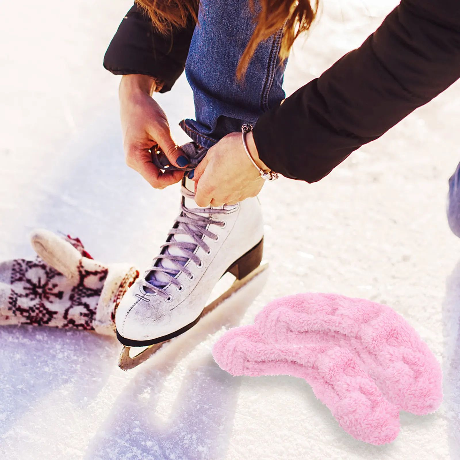 Elastic Skating Cover Pink Comfortable Protective Ice Hockey Skate Guard Fast Drying Absorbent Material Prevent Rust Chip
Elastic Skating Cover Pink Comfortable Protective Ice Hockey Skate Guard Fast Drying Absorbent Material Prevent Rust Chip