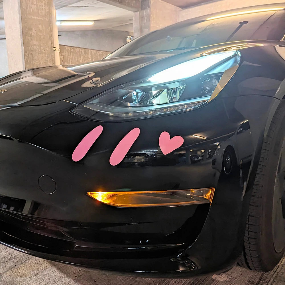 Cute Anime Blush Car Sticker Decal Heart for Car Under Headlights 
Cute Anime Blush Car Sticker Decal Heart for Car Under Headlights