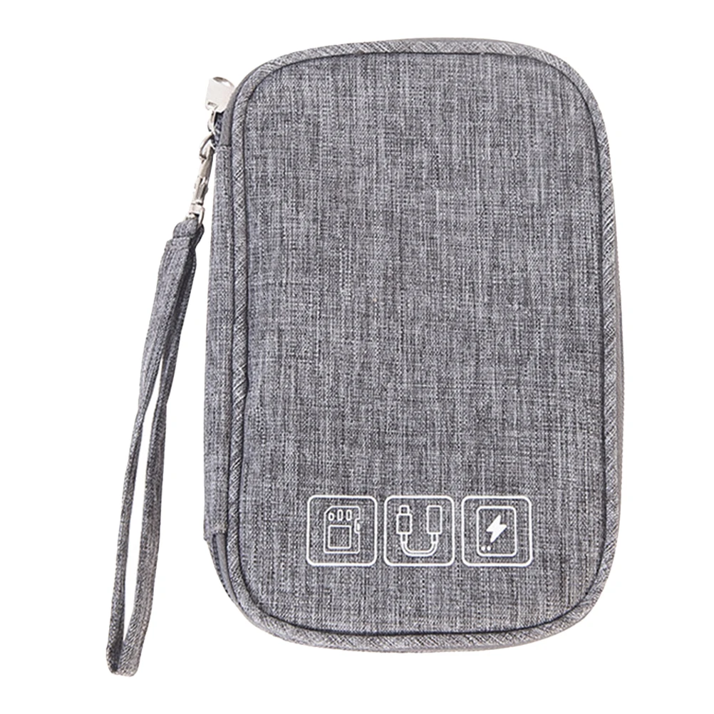 Digital Accessories Storage Polyester Cable Organizer Travel Case Mesh Pockets Elastic Loops Charging Cable
Digital Accessories Storage Polyester Cable Organizer Travel Case Mesh Pockets Elastic Loops Charging Cable