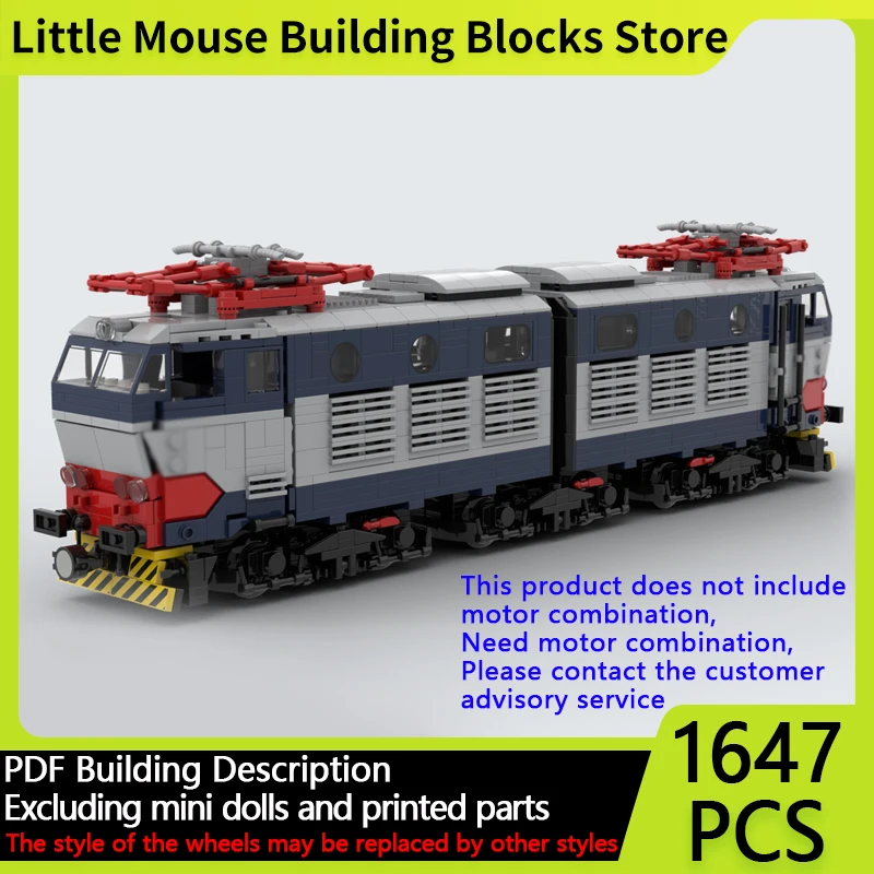 City Car Model MOC Building Bricks FS E656 Railway Electric Locomotive Modular Technology Gifts Holiday Assemble Children Toys
City Car Model MOC Building Bricks FS E656 Railway Electric Locomotive Modular Technology Gifts Holiday Assemble Children Toys