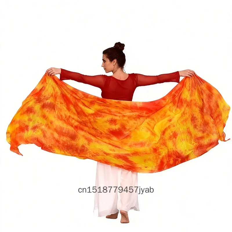 Customized Belly Dance Silk Veil Hand Throw Scarf Handmade Hand Dyed Dance Practice Stage Performance Props Dance 100% Silk Veil
Customized Belly Dance Silk Veil Hand Throw Scarf Handmade Hand Dyed Dance Practice Stage Performance Props Dance 100% Silk Veil
