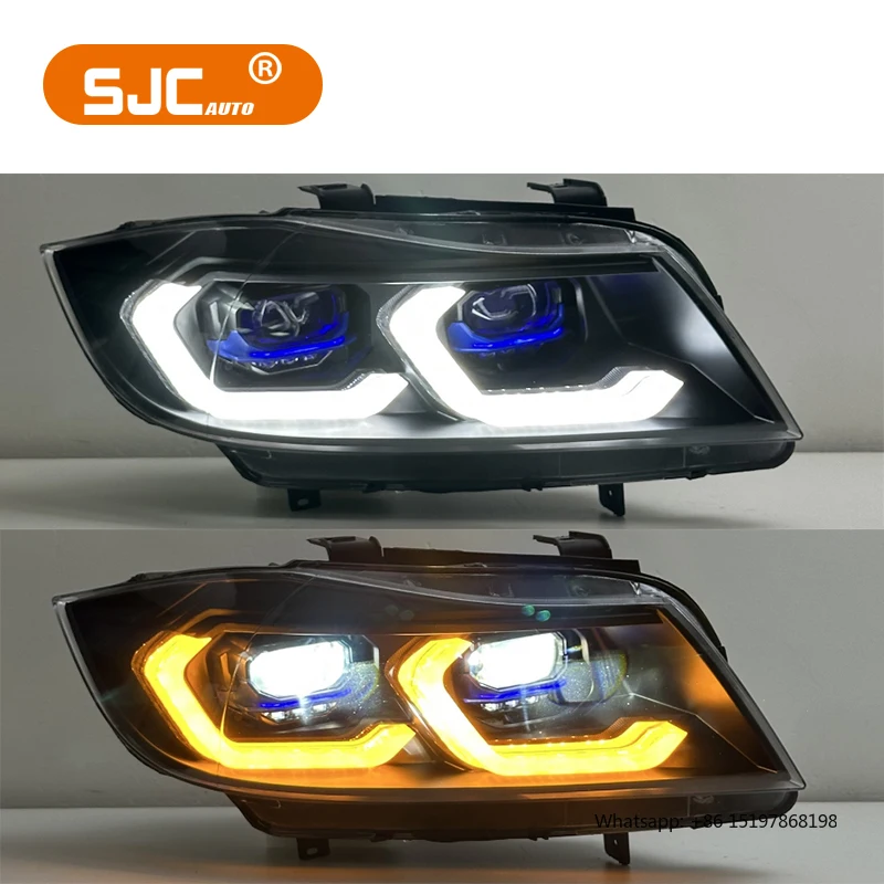 SJC Auto для BMW E90 желтый/белый цвет переключения светодиодных фар 2005-2012 3 серии 330i 320i яркий передний свет автомобильные аксессуары 
SJC Auto для BMW E90 желтый/белый цвет переключения светодиодных фар 2005-2012 3 серии 330i 320i яркий передний свет автомобильные аксессуары