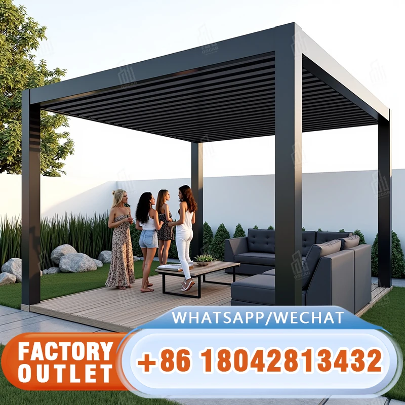 Customizable Aluminum Garden Canopy with Adjustable Shading Feature for Outdoor Events Ideal for US Market Factory Direct
Customizable Aluminum Garden Canopy with Adjustable Shading Feature for Outdoor Events Ideal for US Market Factory Direct