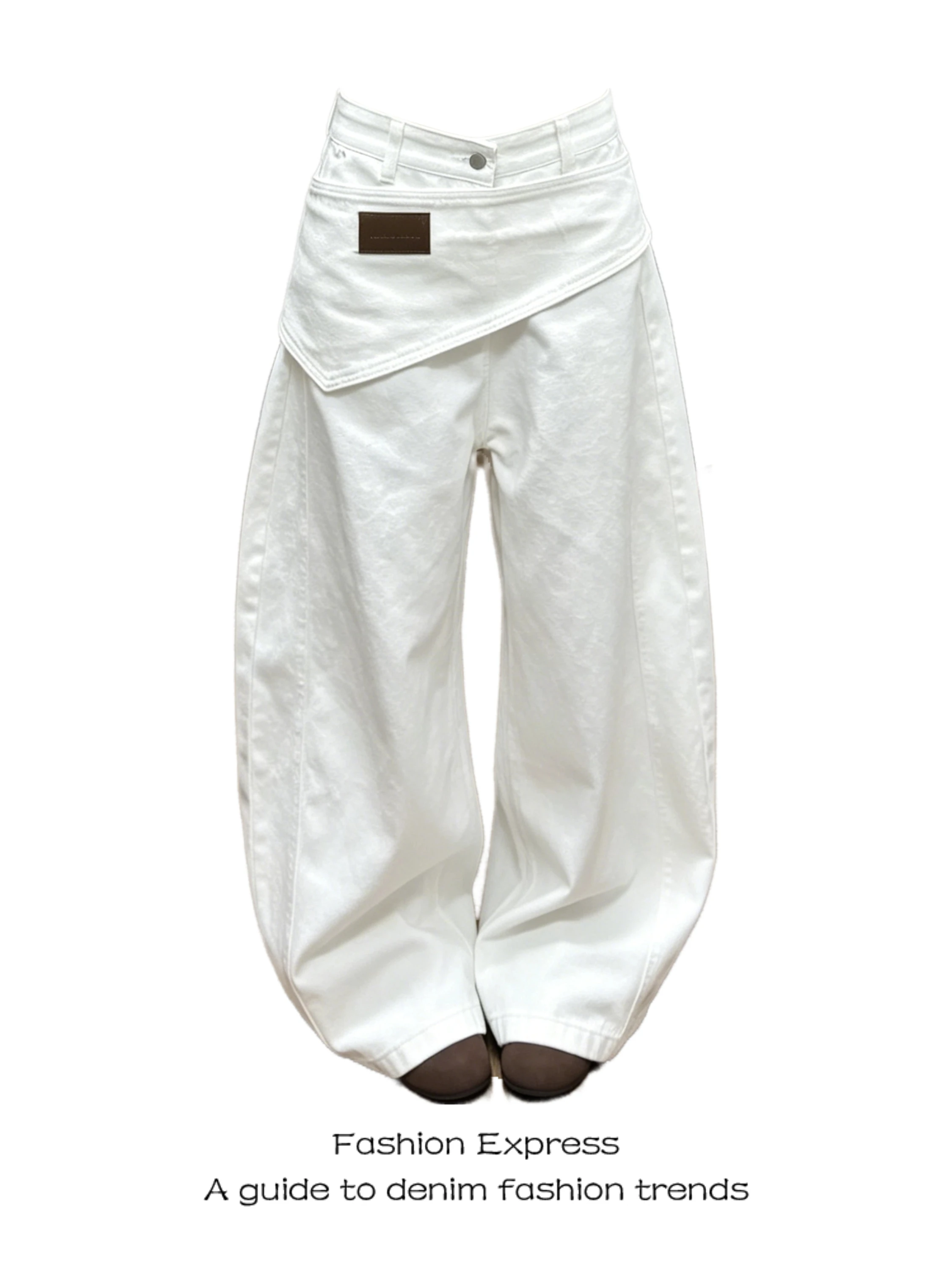 White Wide Leg Jeans Women's Loose Fit Slimming Summer Casual High Waist Denim Pants Torn Hole Daily Wear Four Seasons
White Wide Leg Jeans Women's Loose Fit Slimming Summer Casual High Waist Denim Pants Torn Hole Daily Wear Four Seasons