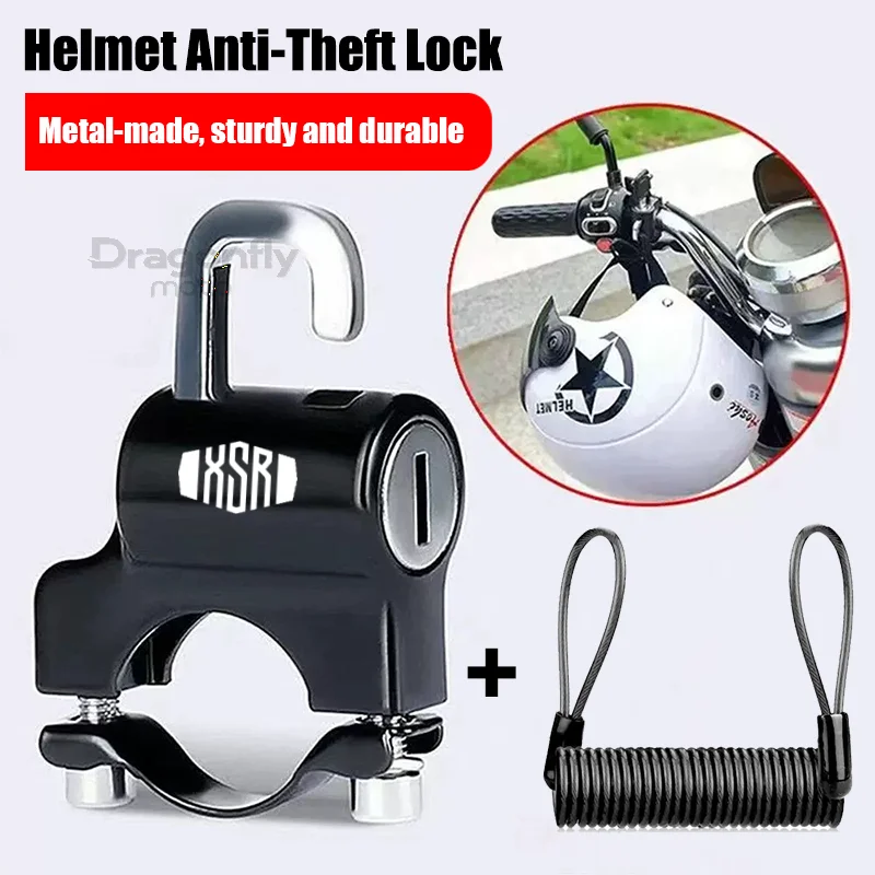 For YAMAHA XSR700 XSR 700 XSR900 XSR 900 XSR125 155 Motorcycle Helmet Lock Handlebar Fixed Anti-theft Helmet Lock with Key
For YAMAHA XSR700 XSR 700 XSR900 XSR 900 XSR125 155 Motorcycle Helmet Lock Handlebar Fixed Anti-theft Helmet Lock with Key