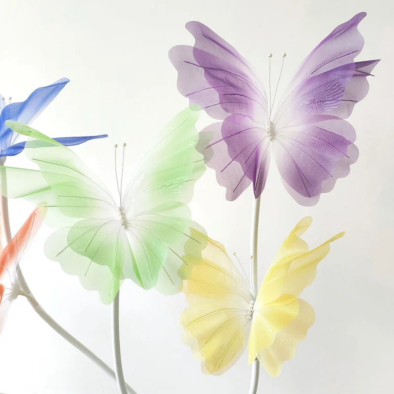 Giant Silk Organza Butterfly, Handmade Colorful Gauze Flower for Window Display, Wedding & Event Scene Decor
Giant Silk Organza Butterfly, Handmade Colorful Gauze Flower for Window Display, Wedding & Event Scene Decor